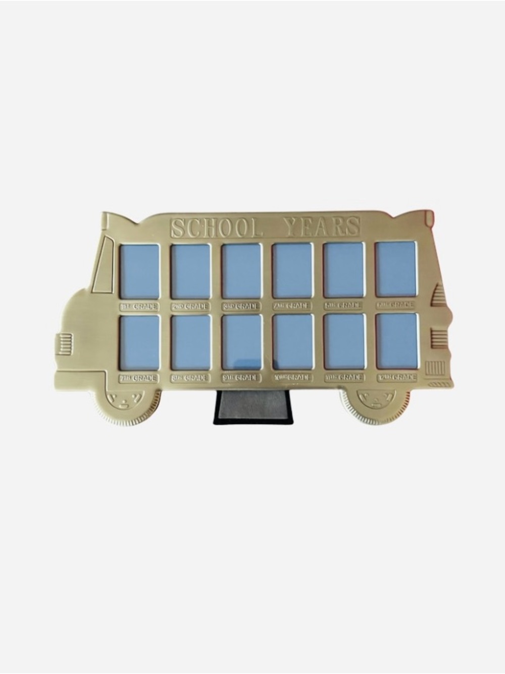 School Years Bus Photo Frame